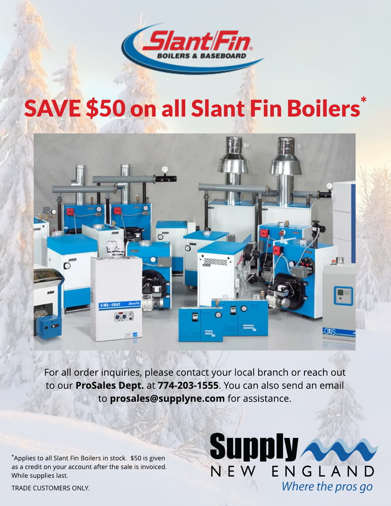 Slant Fin Boilers Promo Image